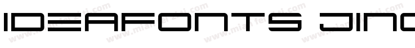 ideafonts jingdianhei字体转换